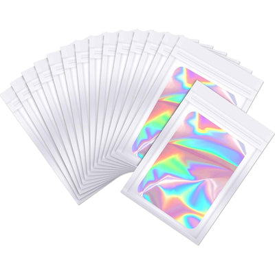 Deodorant Mylar Bag Visible Holographic Packaging