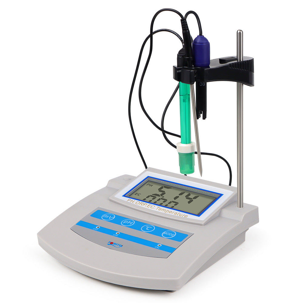 Desktop Digital Display Temperature 6-in-1 PH Meter Water Quality Tester