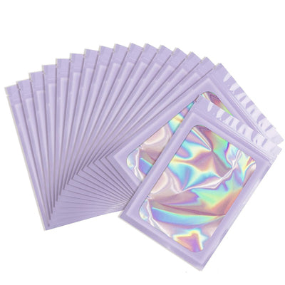Deodorant Mylar Bag Visible Holographic Packaging