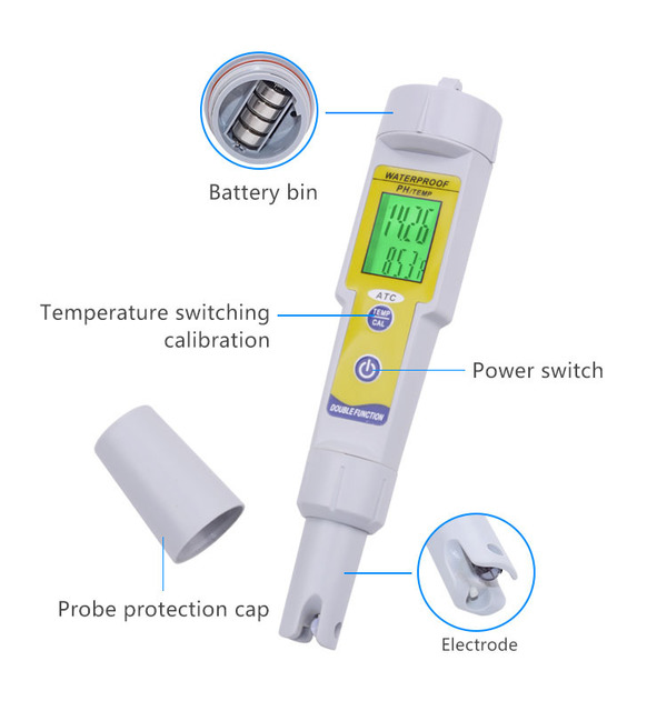 Water proof ph-618 pH meter detection pen
