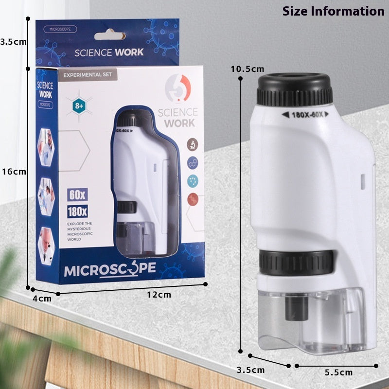 Children's Portable Microscope Toy Handheld Mini