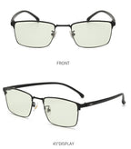 Flat Without Degree Anti-blue Glasses Discoloration Glasses