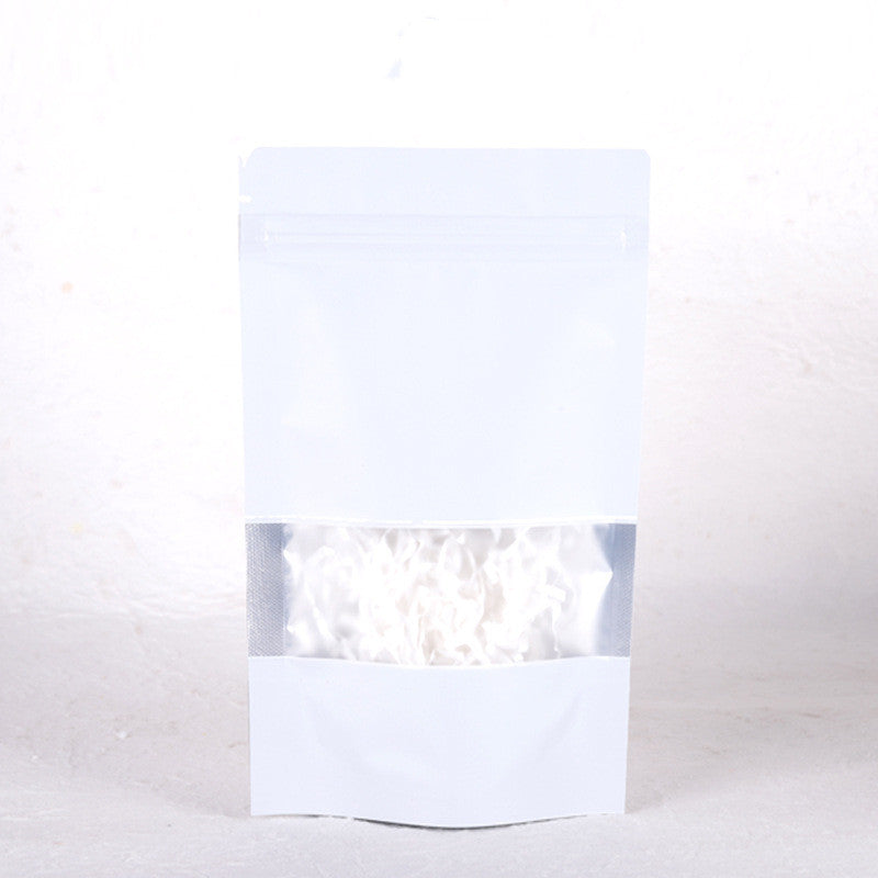 Mylar Plastic Bags Aluminum Foil With Clear Window