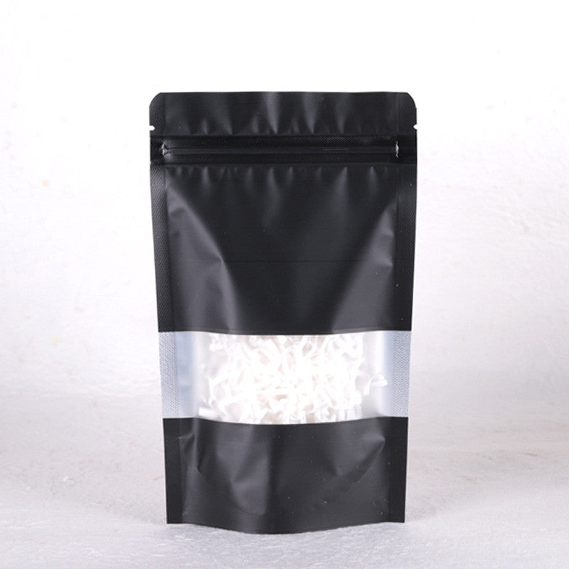 Mylar Plastic Bags Aluminum Foil With Clear Window