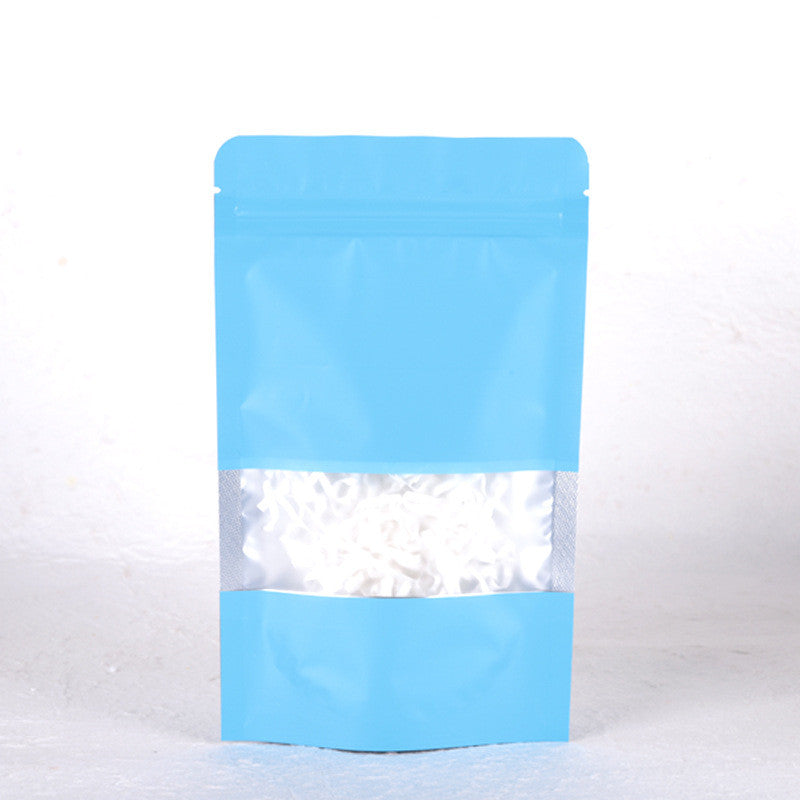 Mylar Plastic Bags Aluminum Foil With Clear Window