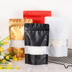 Mylar Plastic Bags Aluminum Foil With Clear Window