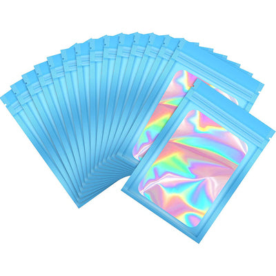 Deodorant Mylar Bag Visible Holographic Packaging