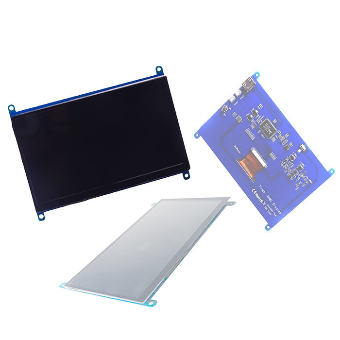 7-inch Display  Clear Raspberry Pie