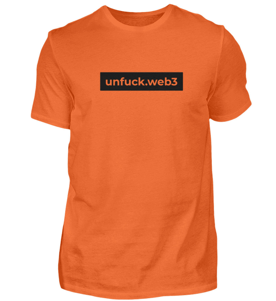"unfuck.web3" - unfuck.web3  - Herren Shirt
