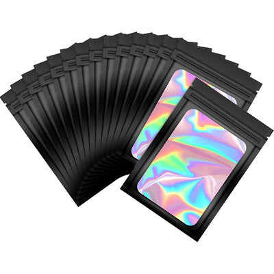 Deodorant Mylar Bag Visible Holographic Packaging