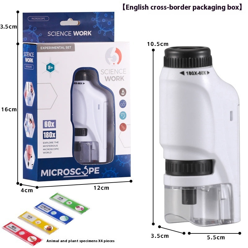 Children's Portable Microscope Toy Handheld Mini