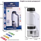 Children's Portable Microscope Toy Handheld Mini