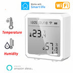 WiFi Smart Temperature Humidity Sensor Meter Hygrometer Monitor
