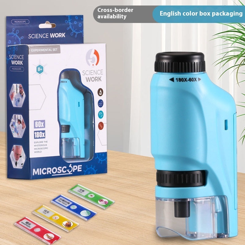 Children's Portable Microscope Toy Handheld Mini