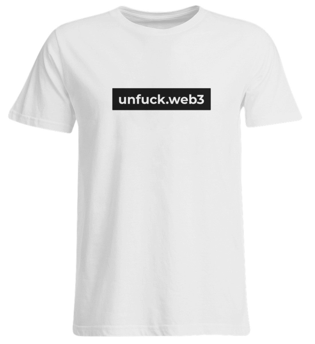 "unfuck.web3" - unfuck.web3  - Übergrößenshirt