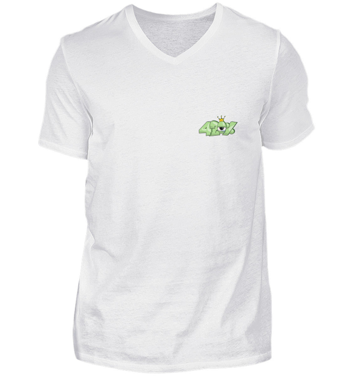 "420% Eye of the Pyramid" - unfuck.web3  - Herren V-Neck Shirt