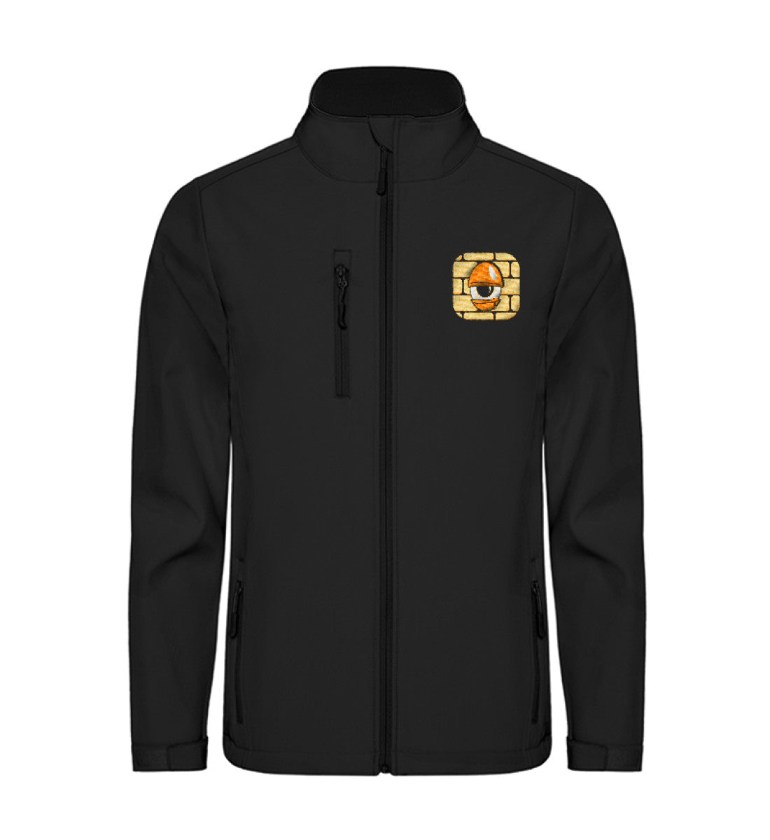 "Urban Eyes" - unfuck.web3  - Unisex Softshell Jacket mit Stick