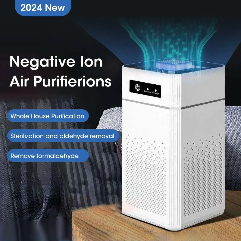 NNEOBA Negative Ion Air Purifier with HEPA Filter