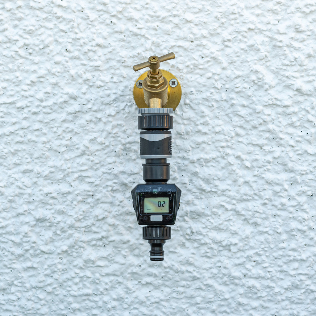 Water Flow Meter Gray