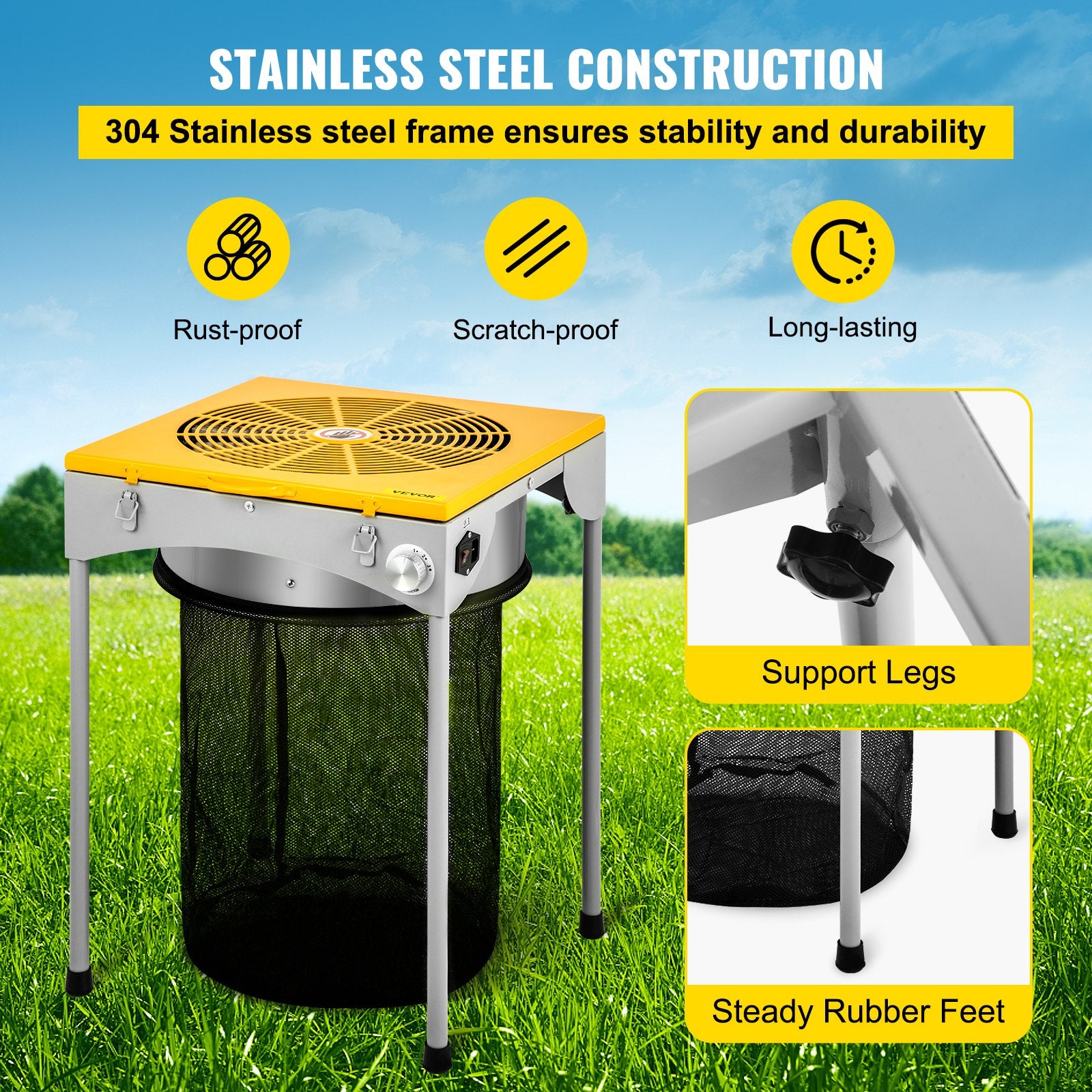 Erntemaschine Trimmer 457,2 Mm Rostfreier Stahl Blattschneider Erntemaschine Grow Geschwindigkeit Verstellbar Ernte Trimmer 50W Knospenschneider