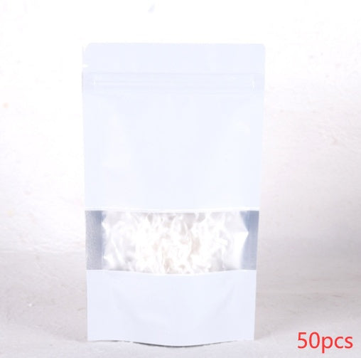 Mylar Plastic Bags Aluminum Foil With Clear Window