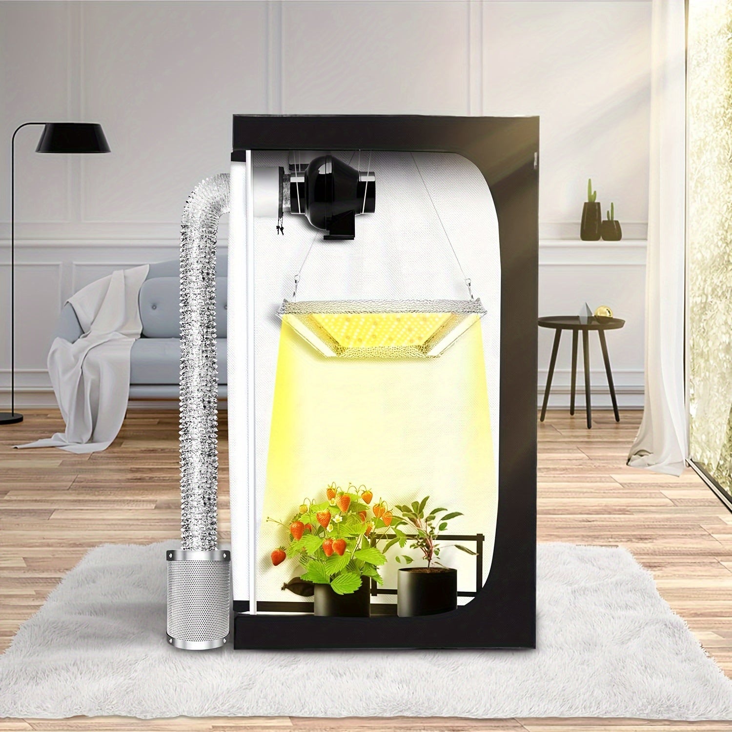 NNETM Charcoal Air Filter Odor Control for Grow Tents