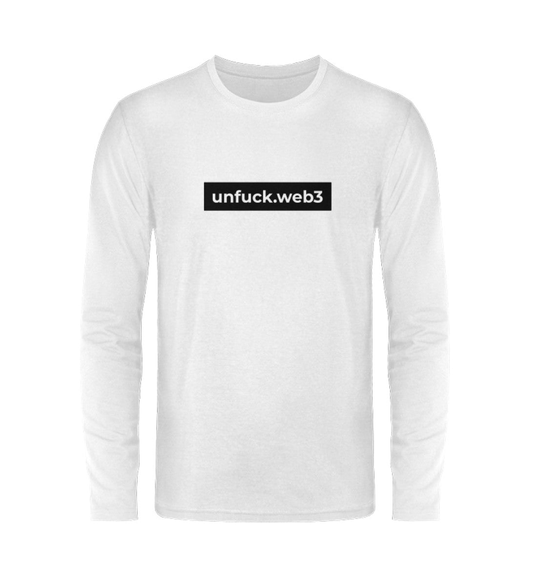 "unfuck.web3" - unfuck.web3  - Unisex Langarmshirt