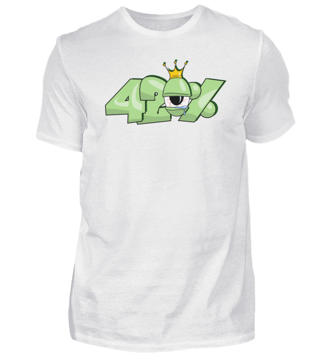 "420%" - unfuck.web3  - Herren Premiumshirt